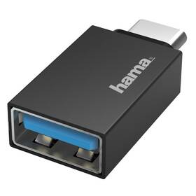 Redukcia Hama USB-C/USB-A (OTG) čierna


