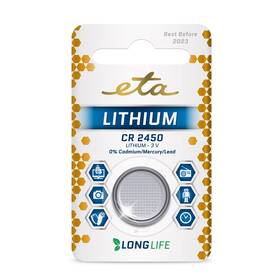 Batéria lítiová ETA CR2450, blister 1ks 

