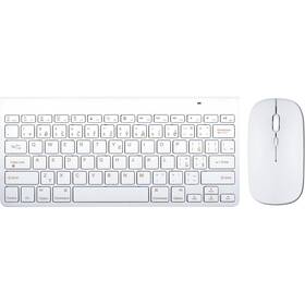 Klávesnica s myšou WG Bluetooth biela

