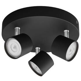 Bodové svietidlo Philips Star, 3xLED čierne

