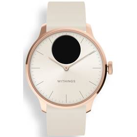 Inteligentné hodinky Withings Scanwatch Light 37 mm béžové

