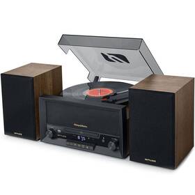 Mikro HiFi systém MUSE MT-120 MB čierny/hnedý

