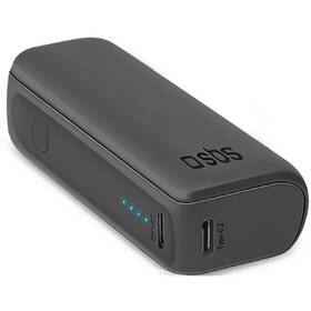 Powerbank SBS NANOTUBE 5000 BLK 

