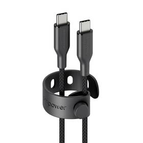 Kábel PanzerGlass empower USB-C/USB-C, 240 W, 1,2m čierny

