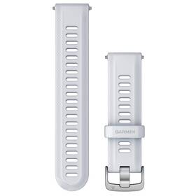 Remienok Garmin Forerunner (22 mm), pracka Silver biely


