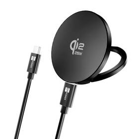 Bezdrôtová nabíjačka ERPOWER AirPad Qi2.2, 25W čierna

