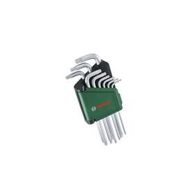 Sada kľúčov Bosch TORX 1600A02Z9C (9 ks) 

