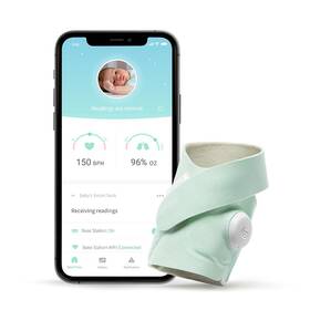 Múdra ponožka Owlet Smart Sock 3 - Original Mint 
