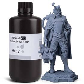 UV resin Elegoo Stand V2.0 1kg sivá

