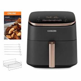 Fritéza teplovzdušná COSORI CAF-DC602-KEUR, 6 l čierna

