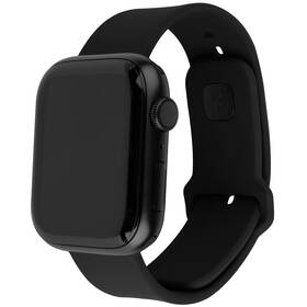 Remienok FIXED Silicone Sporty Strap na Apple Watch 42/44/45mm čierny

