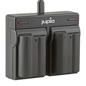 Batéria Jupio 2x EN-EL15C 2100 mAh + duálna nabíjačka (Nikon) čierna

