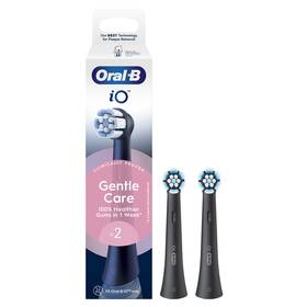 Náhradné hlavice Oral-B iO Gentle Care Black (2 ks) čierna

