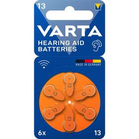 Batéria do načúvacích prístrojov Varta Hearing Aid Battery 13, blistr 6ks 

