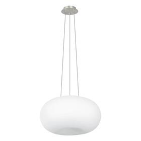 Závesné svietidlo Eglo Optica, 44,5 cm biele

