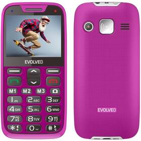Mobilný telefón Evolveo EasyPhone XR ružový

