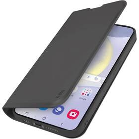 Puzdro na mobil flipové SBS Smooth na Samsung Galaxy S25+ čierne

