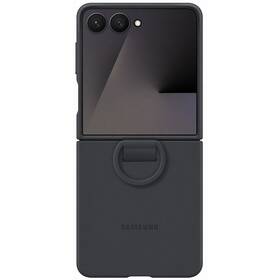 Kryt na mobil Samsung Silicone Ring na Galaxy Z Flip7 čierny

