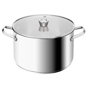 Hrniec s pokrievkou Tefal E3366455 XL, 28 cm nerez

