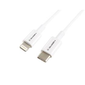 Kábel GoGEN USB-C / Lightning, 1m biely

