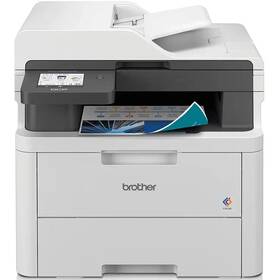 Tlačiareň multifunkčná Brother DCP-L3560CDW biela

