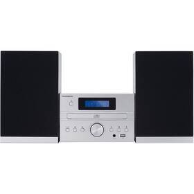 Mikro HiFi systém Thomson MIC122DABBT čierny/strieborný

