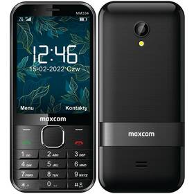 Mobilný telefón MaxCom MM334 L čierny

