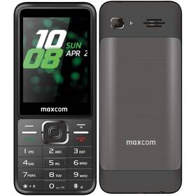 Mobilný telefón MaxCom Classic MM244 SE sivý

