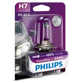 Autožiarovka Philips VisionPlus H7 (1 ks) 

