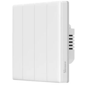 Vypínač Sonoff Smart WiFi Touch TX T5 4C (4-channel) biely

