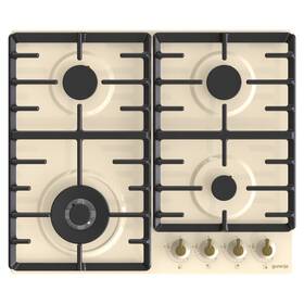 Plynová varná platňa Gorenje GW642CLI WOK béžová farba

