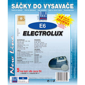 Vrecká pre vysávače Jolly E 6 (5 ks) 

