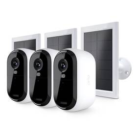 IP kamera Arlo Essential Gen.2 Bundle 2K Outdoor Security, 3 ks + 3 ks solárny panel biela

