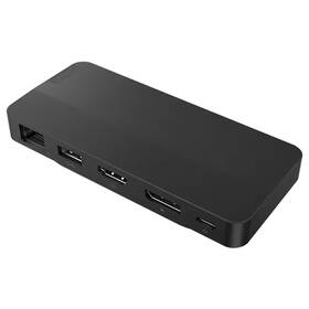 Dokovacia stanica Lenovo USB-C Dual Display Travel Dock w/o Adapter čierna

