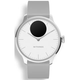 Inteligentné hodinky Withings Scanwatch Light 37 mm biele

