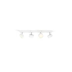 Bodové svietidlo Philips Bracia Spot WH 4x5.5W 27K HV biele

