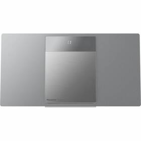 Mikro HiFi systém Panasonic SC-HC410EG-S strieborný

