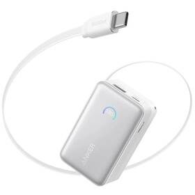 Powerbank Anker Nano 45W, 10000 mAh biely

