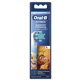 Náhradné hlavice Oral-B Pro Kids 3+ Leví kráľ (4 ks) 

