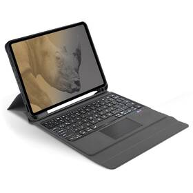 Puzdro s klávesnicou na tablet RhinoTech na Apple iPad Air 4/5, Apple iPad Pro 11 (2020-2022) CZ čierne

