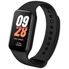 Remienok FIXED Silicone Strap na Xiaomi Smart Band 8 Active/9 Active čierny

