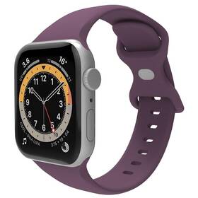 Remienok Celly silikonový na Apple Watch 38/40/41 mm fialový

