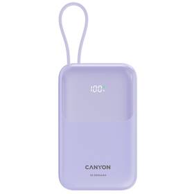 Powerbank Canyon OnPower 101 PD22,5W 10 000 mAh fialový

