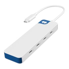 USB Hub HyperDrive Flex 4 Port USB-C biely/modrý

