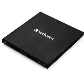 Externá Blu-ray napaľovačka Verbatim Slimline USB 3.2 čierna

