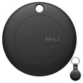 Lokátor Mili MiTag AN +  prívesok čierny

