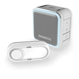 Zvonček bezdrôtový Honeywell DC515SG Series 5, 150 m, 6 melódií, na batérie 

