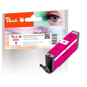 Cartridge Peach Canon CLI-551M, 365 strán 

