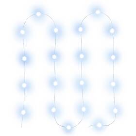 Vianočné osvetlenie RETLUX RXL 273, nano reťaz s vločkami, 20 LED, 2 m, studená biela 

