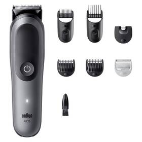 Zastrihávač multifunkčný Braun AIO5520 sivý

